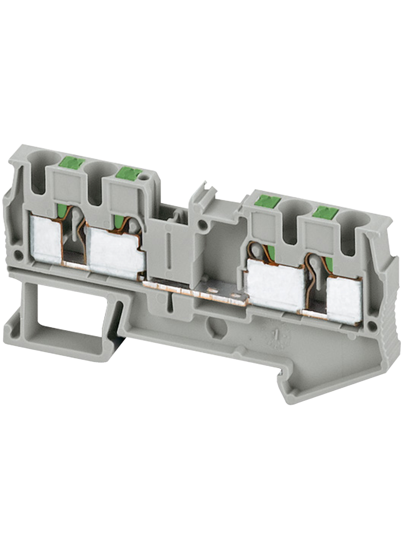 Złączki NSY, zacisk wciskany przepustowy 4 punktowy NSYTRP44