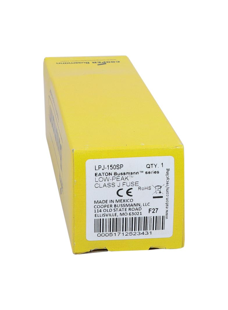 LOW PEAK CLASS J T/D 150A 600VAC/300V Klasa J T/D LPJ-150SP EATON