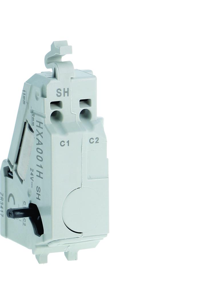 Wyzwalacz wzrostowy x160-P160-x250-P250-x630-P630 24VDC HXA001H HAGER