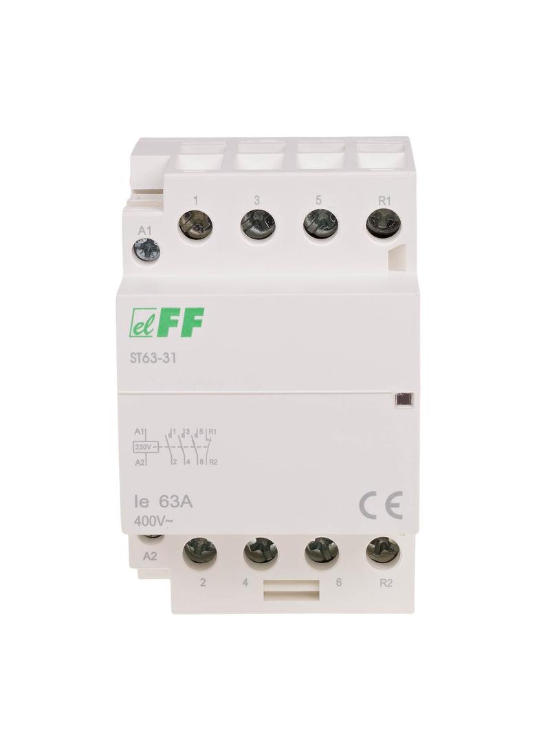 Stycznik modułowy montaż na szynie styki 3Z+1R 40A ST63-31 F&F