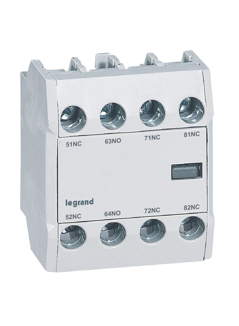 STYKI POM. FRONT. CTX3 3P (9-150A) / 4P (40-135A) 1NO3NC, Legrand