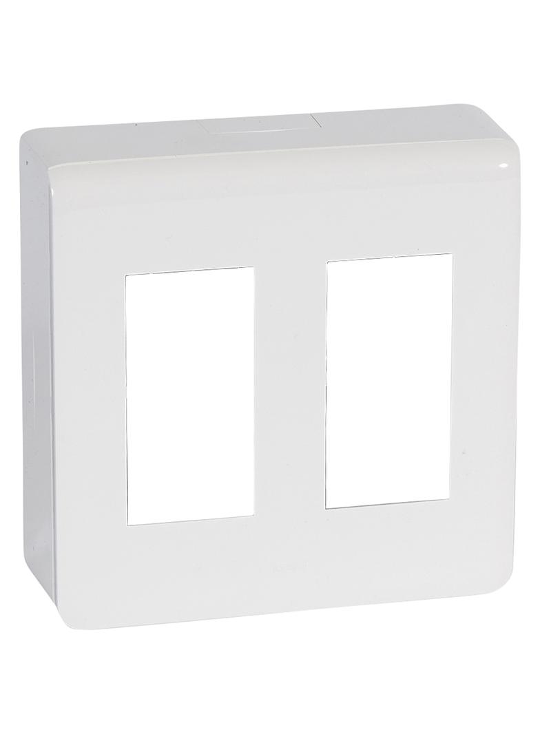 Mosaic Zestaw Do Montażu Natynkowego 2x4 Moduły Pionowo 078886L LEGRAND