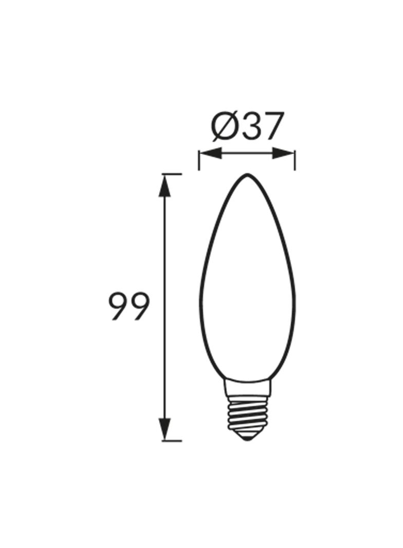 VELA LED E14 4W 3000K