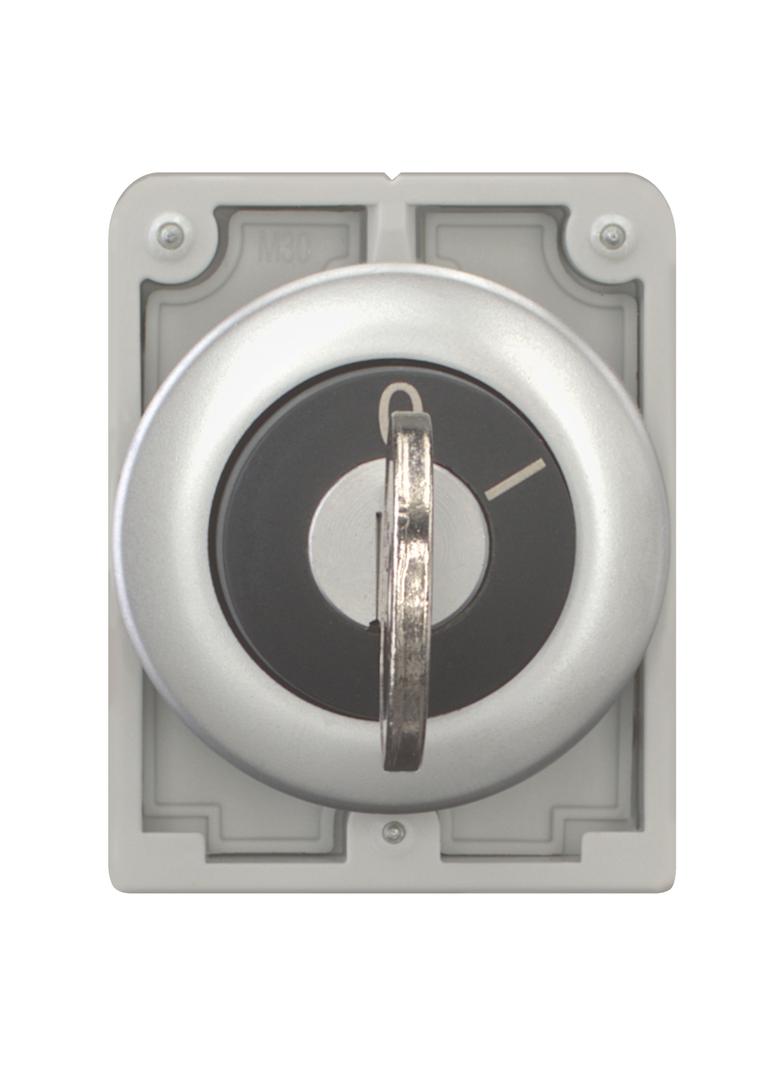 M30C-FWS Przełącznik kluczykowy 30mm 2 położeniowy z samopowrotem 187068 EATON