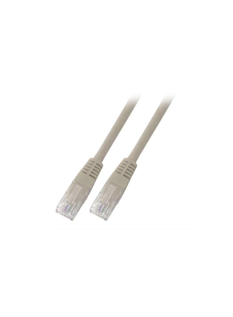 Patchcord RJ45 U/UTP kat. 5e PVC CCA szary 7,5m