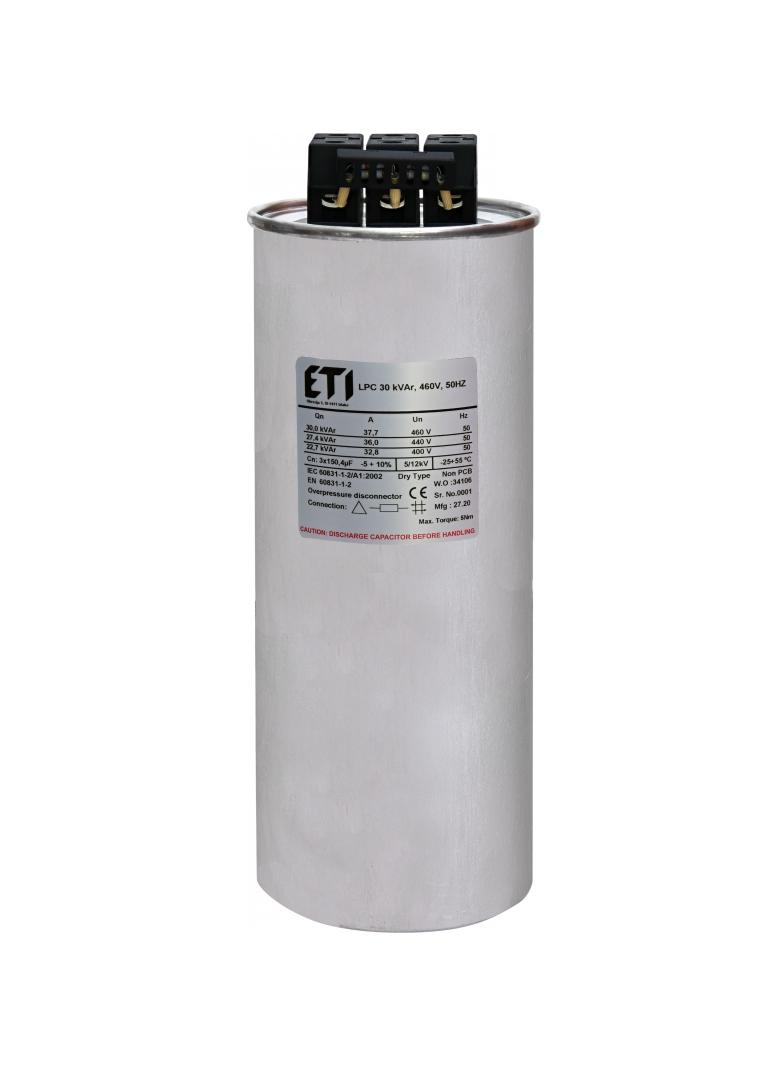 Kondensator LPC 30 kVAr, 460V, 50Hz 004656775 ETI