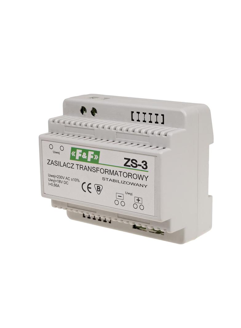 Zasilacz stabilizowany 18V DC 0,66A ZS-3 F&F