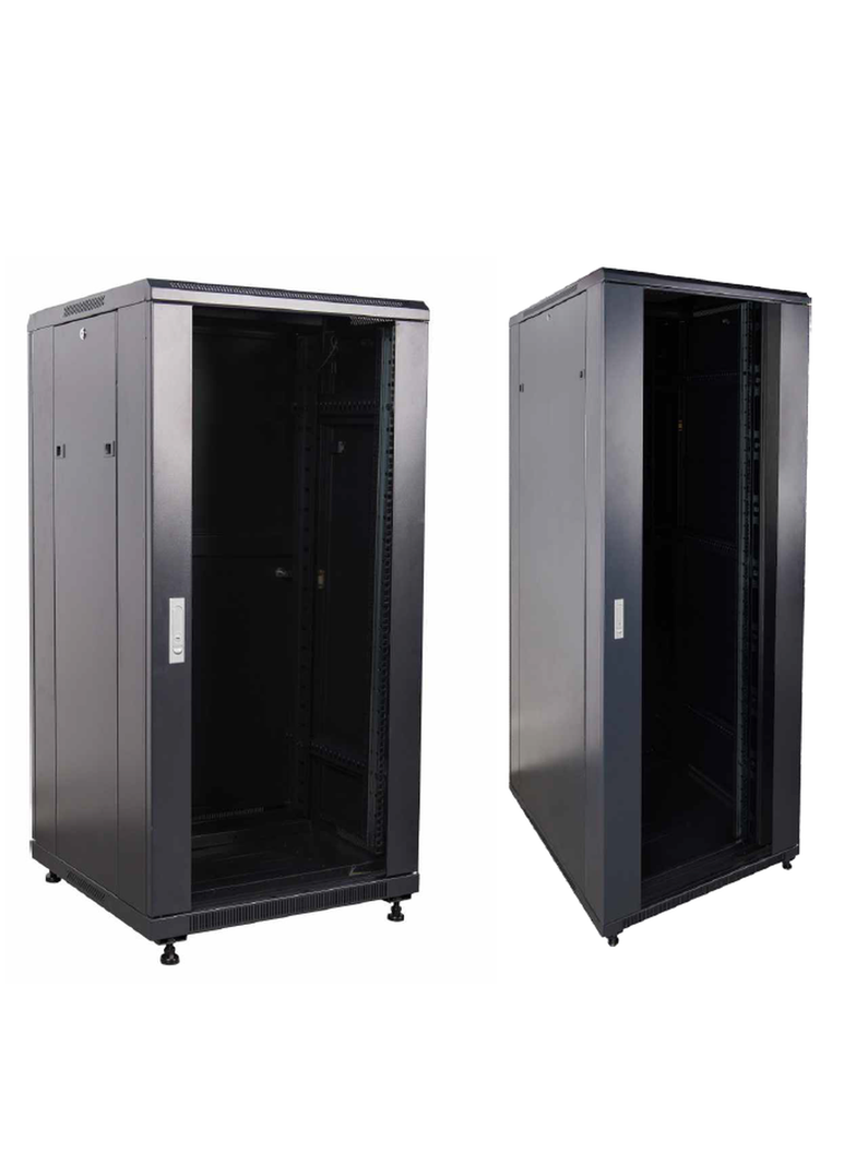 Szafa stojąca 19" 15U 600x600x865, złożona