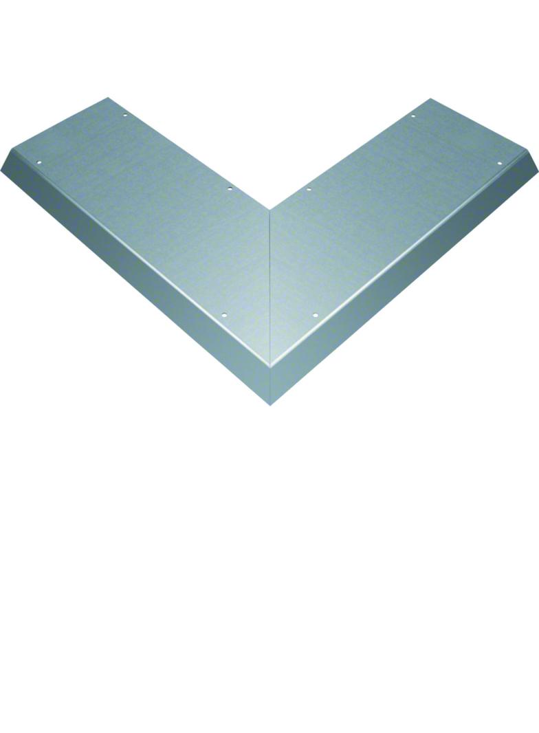 tehalit.AK Pokrywa kanału napodł Kąt zew 1-str skos dł. 800mm 250x40mm stal AKBA2500401 HAGER