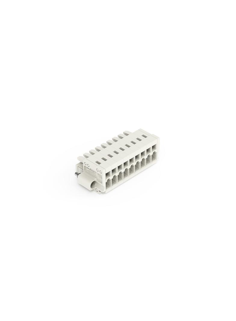 MCS-MINI Classic gniazdo 9-bieg. j-szare raster 3,5 mm /50szt./ WAGO