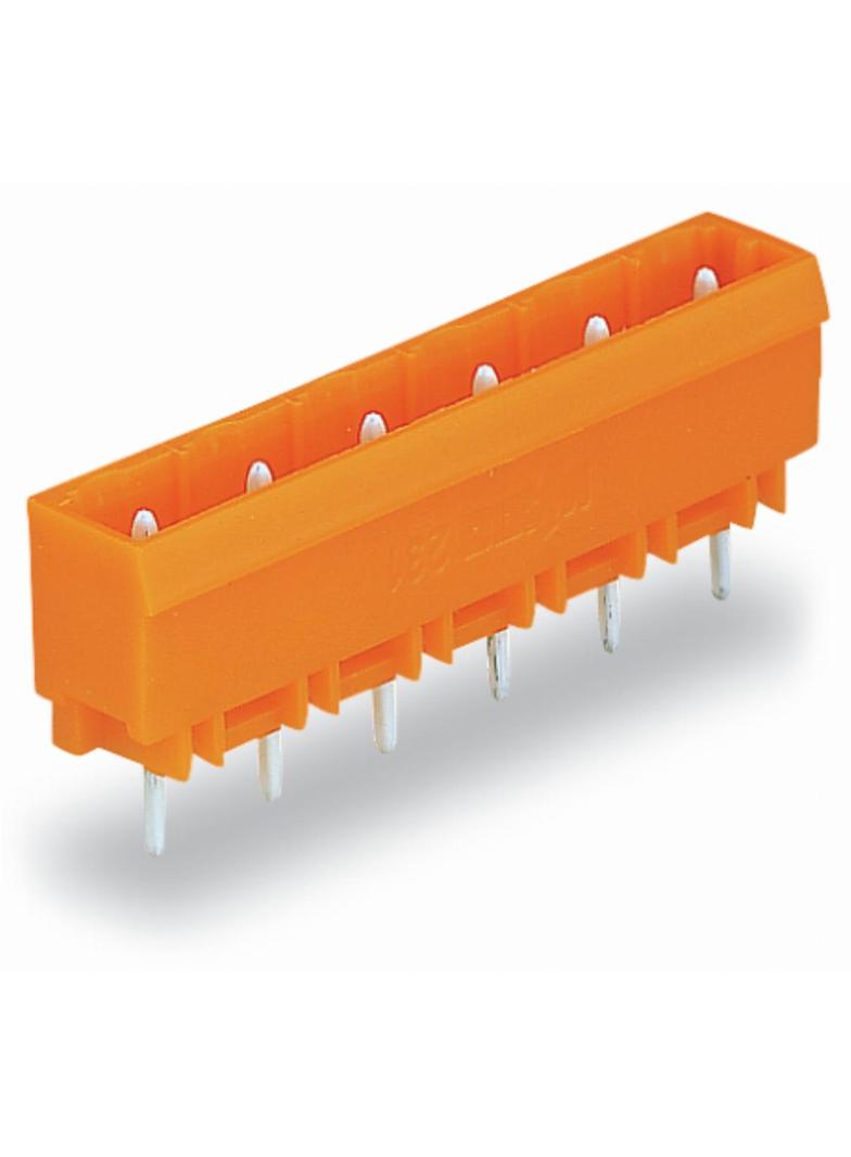 MCS-MIDI Classic wtyk 10-bieg. pomarańczowy raster 7,62 mm