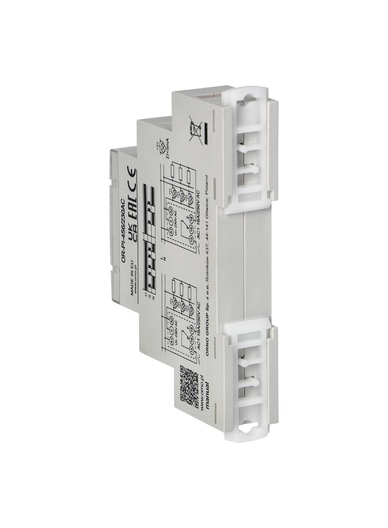 Przekaźnik instalacyjny bistabilny 230 VAC 16A OR-PI-456/230AC ORNO