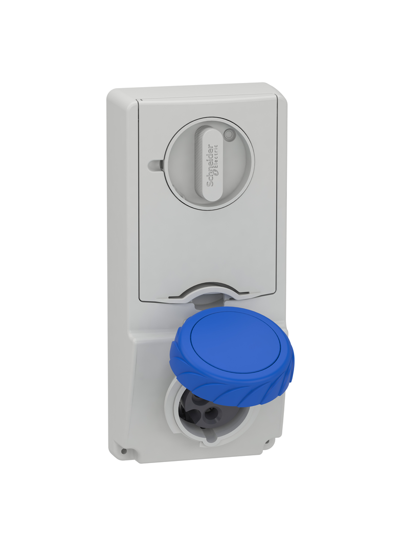 Gniazdo 200/250V 16A 2P+Z IP65 82181 SCHNEIDER