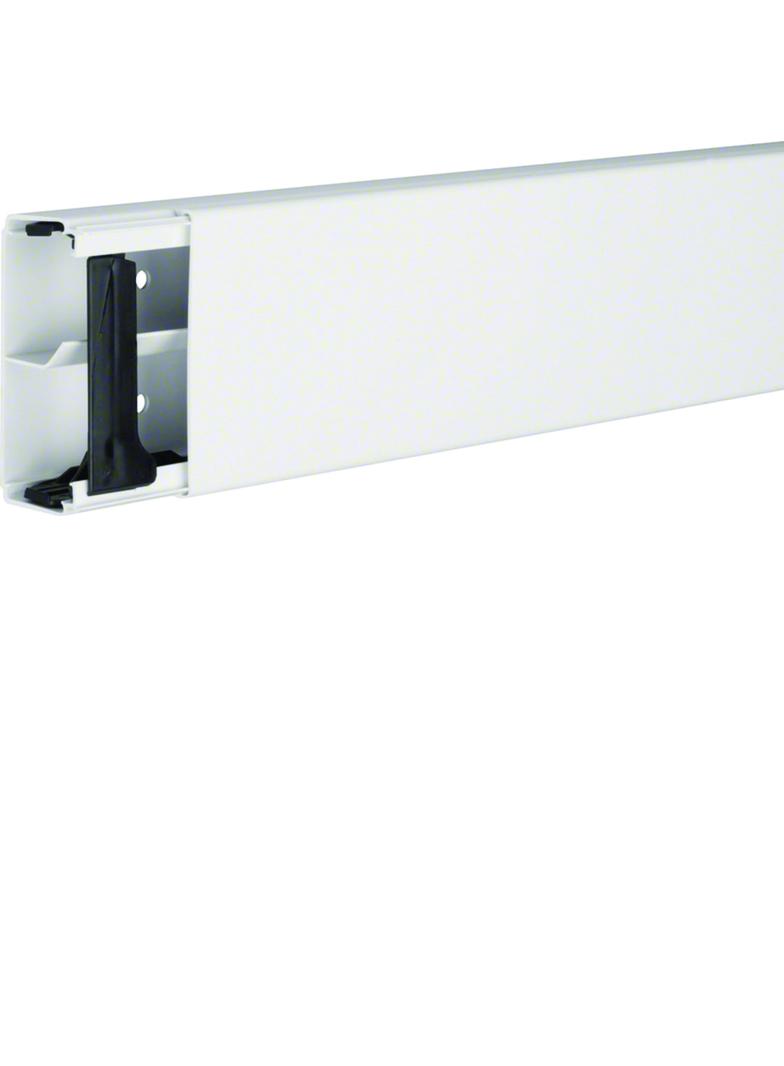 tehalit.LF Kanał elektroinstalacyjny PVC 40x90mm z przegrodą, biały LF4009109016 HAGER