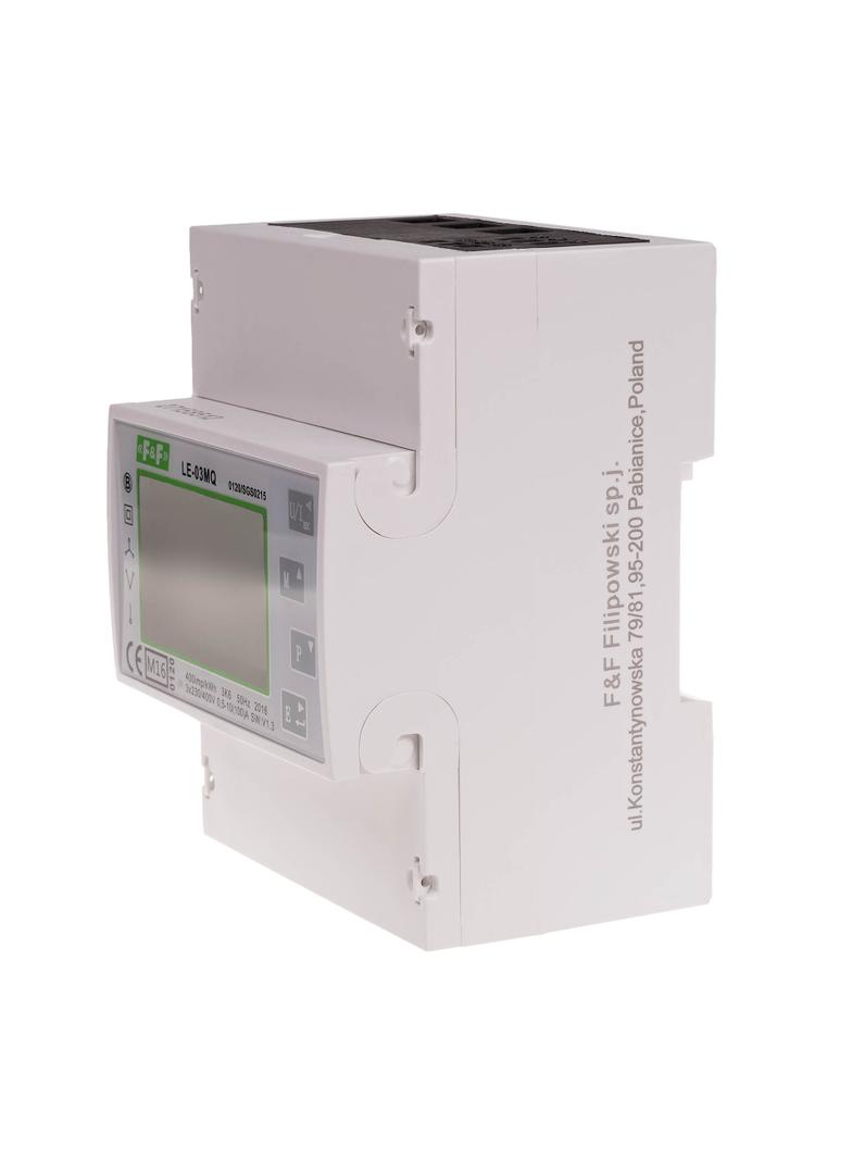 "Trójfazowy licznik zużycia energii czynnej i biernej Modbus RTU 100(5)A