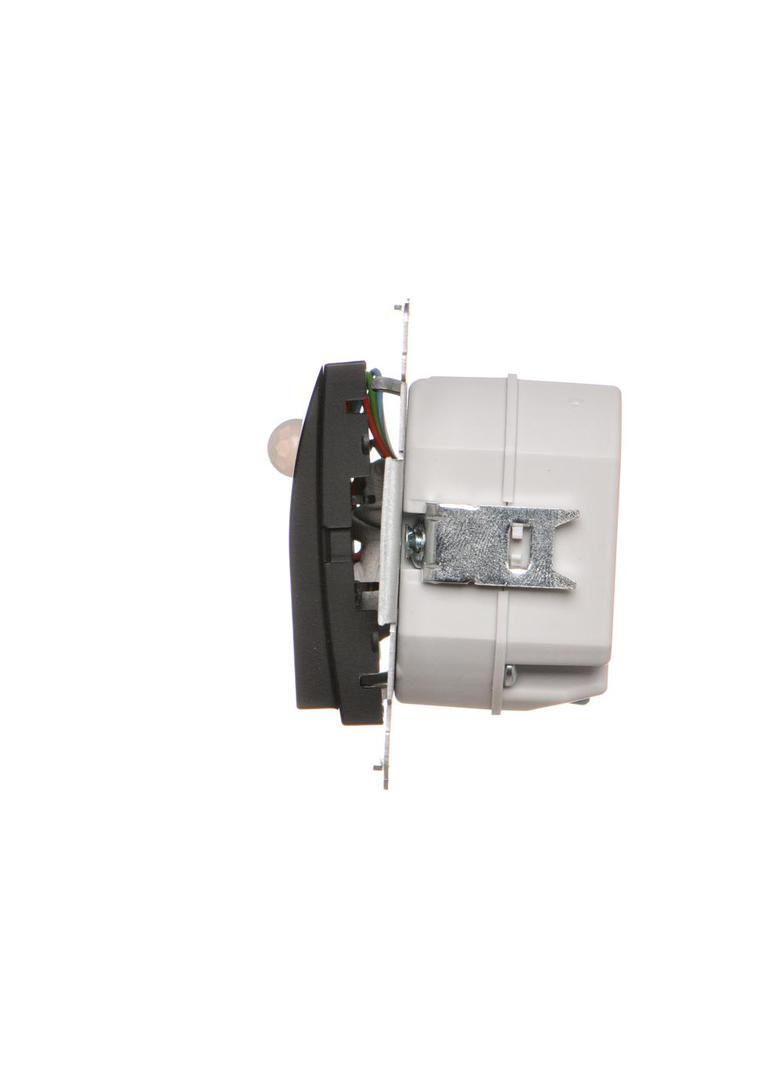 Simon 54 Oprawa oświetleniowa LED z czujnikiem ruchu 230V AC 1.4 W białe zimne 5900 K czarny