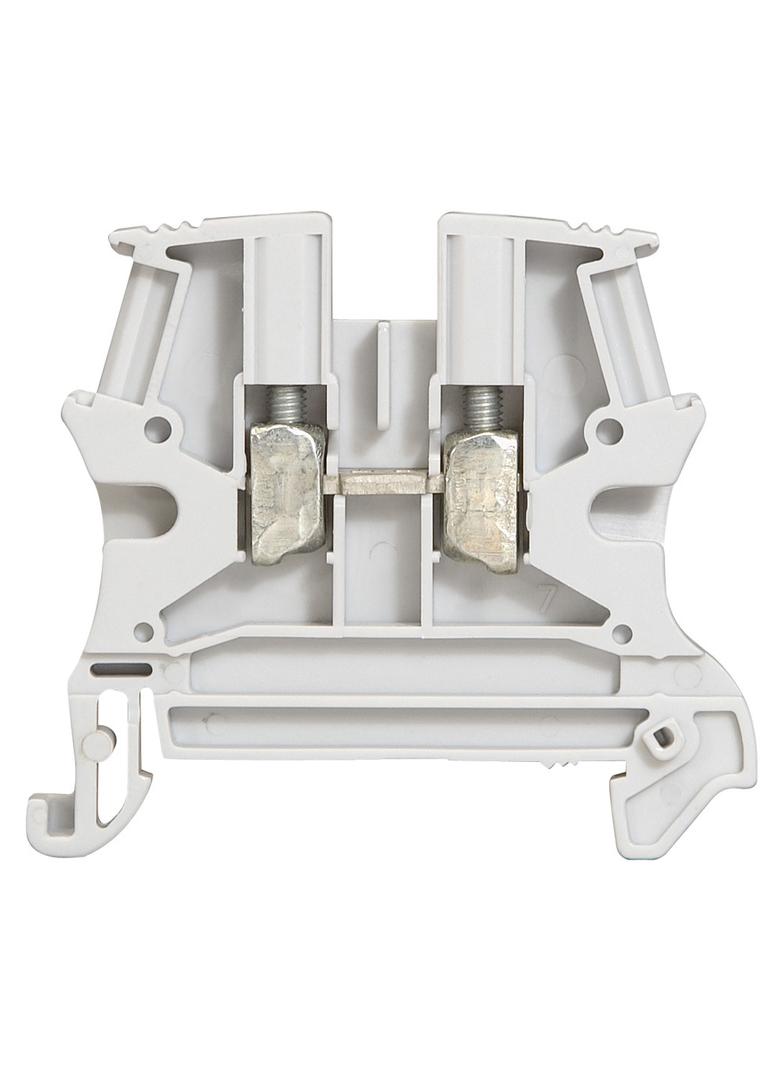 ZŁĄCZKA VIKING 1 TOROWA 6MM2 SZARA, Legrand