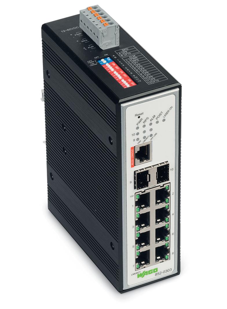 switch przemysłowy zarządzalny