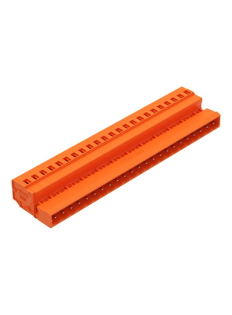 MCS-MIDI Classic wtyk 23-bieg. pomarańczowy raster 5,08 mm /10szt./ WAGO