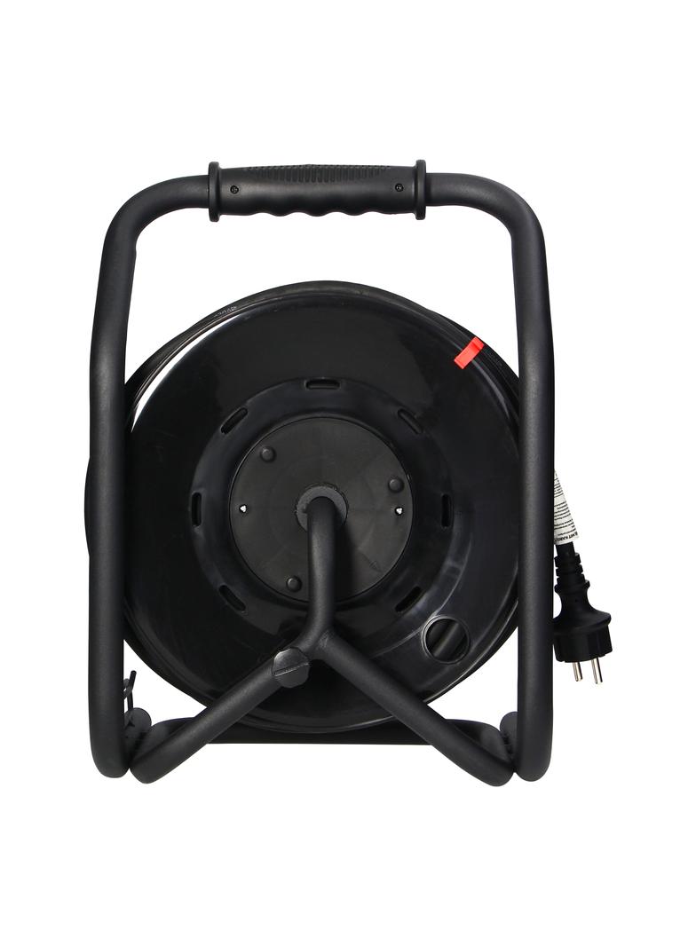 Przedłużacz bębnowy profesjonalny IP44, 4 gniazda 2P+Z (Schuko), kabel gumowy olejoodporny, H07RN-F