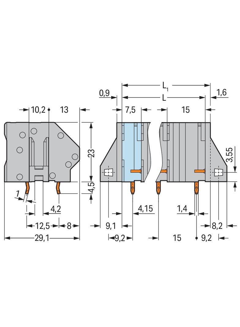 złączka do płytek drukowanych