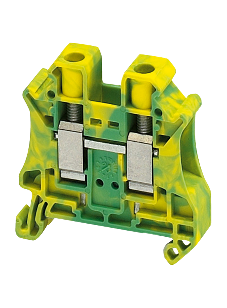 Złączki NSY, zacisk śrubowy uziemienie ochronne 2 punktowy NSYTRV102PE