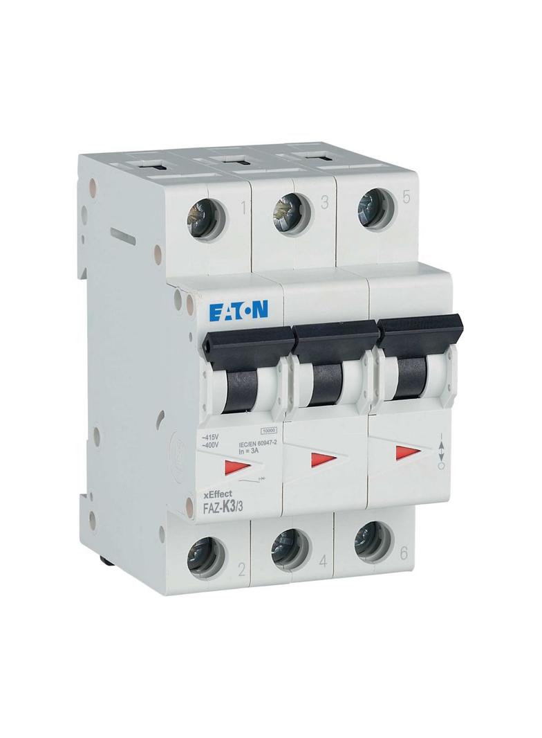 FAZ-K3/3 Wyłącznik nadprądowy 10kA K3A 3P 278905 EATON