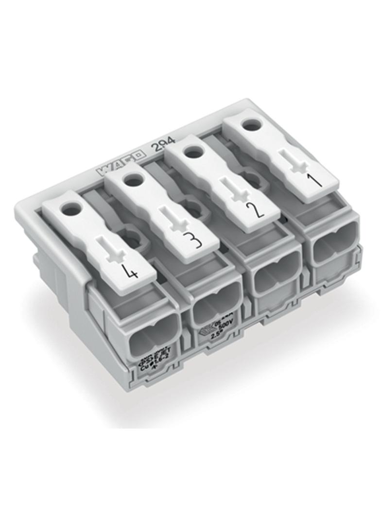 złączka zasilająca 4-biegunowa bez stopek bez styku PE