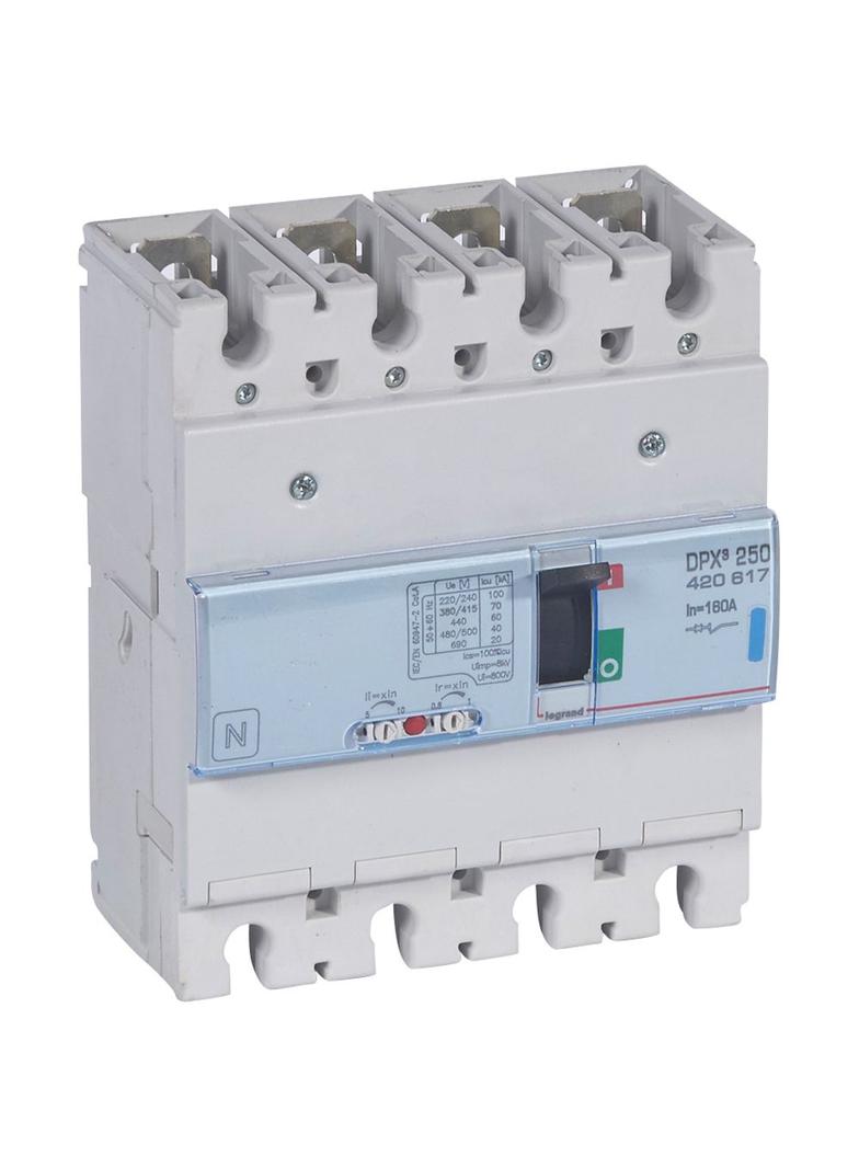 Wyłącznik DPX3250 4P 160A 70Ka 420617 LEGRAND