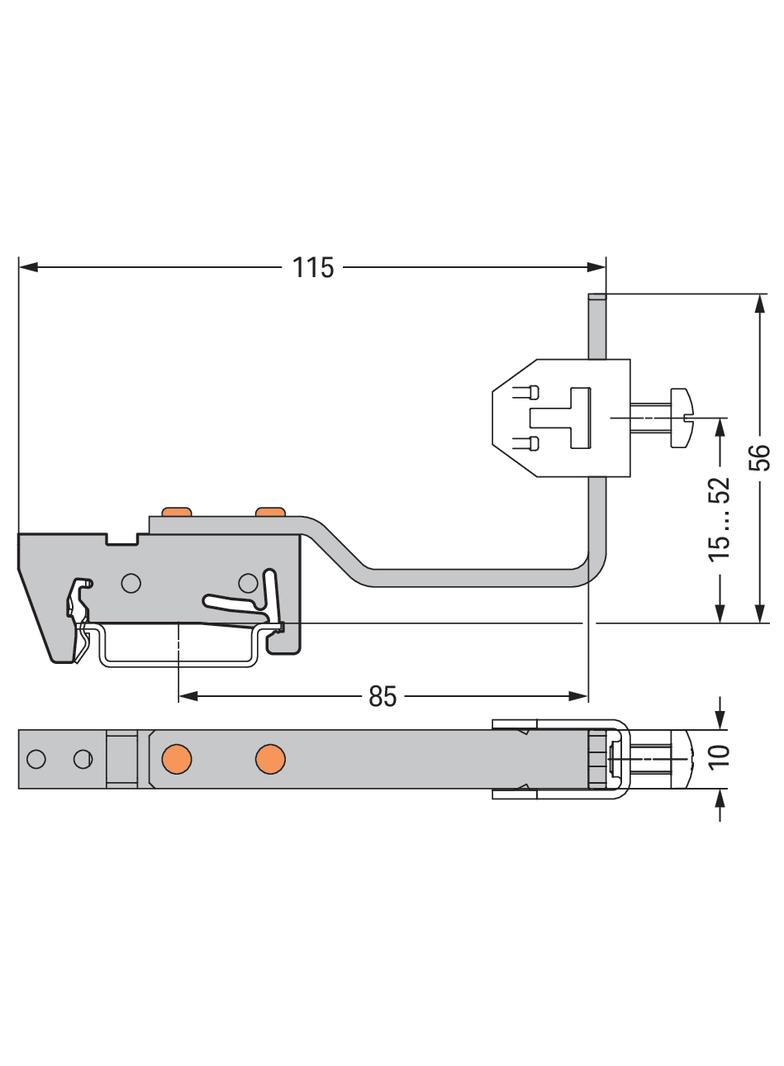 Wspornik szyny zbiorczej