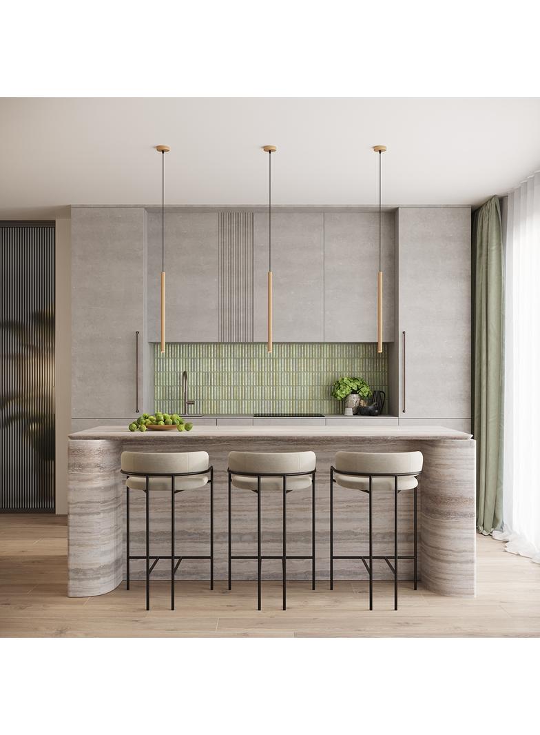 Lampa wisząca ARCHE 1 złota