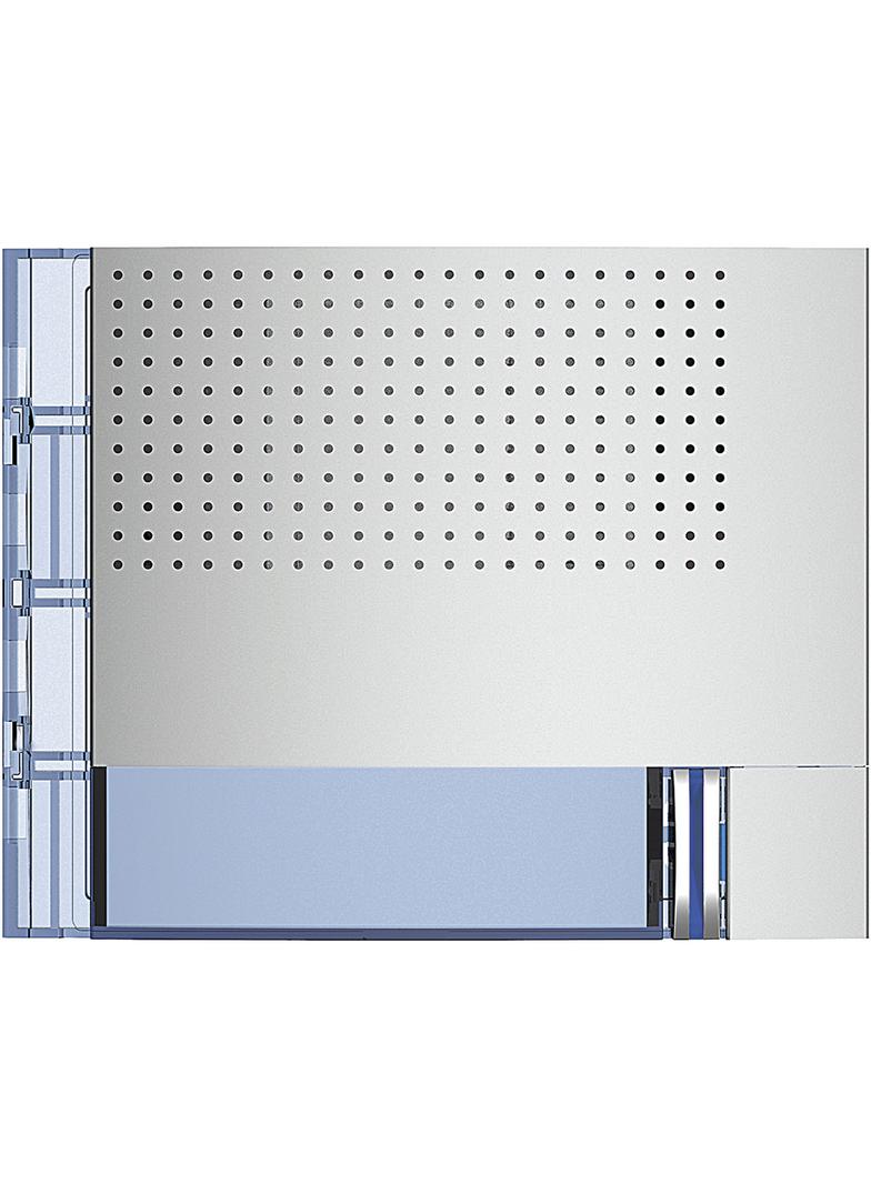 Sfera: Plakietka Modułu Fonicznego Podstawowego - 1 Przycisk - Aluminium 351011 LEGRAND