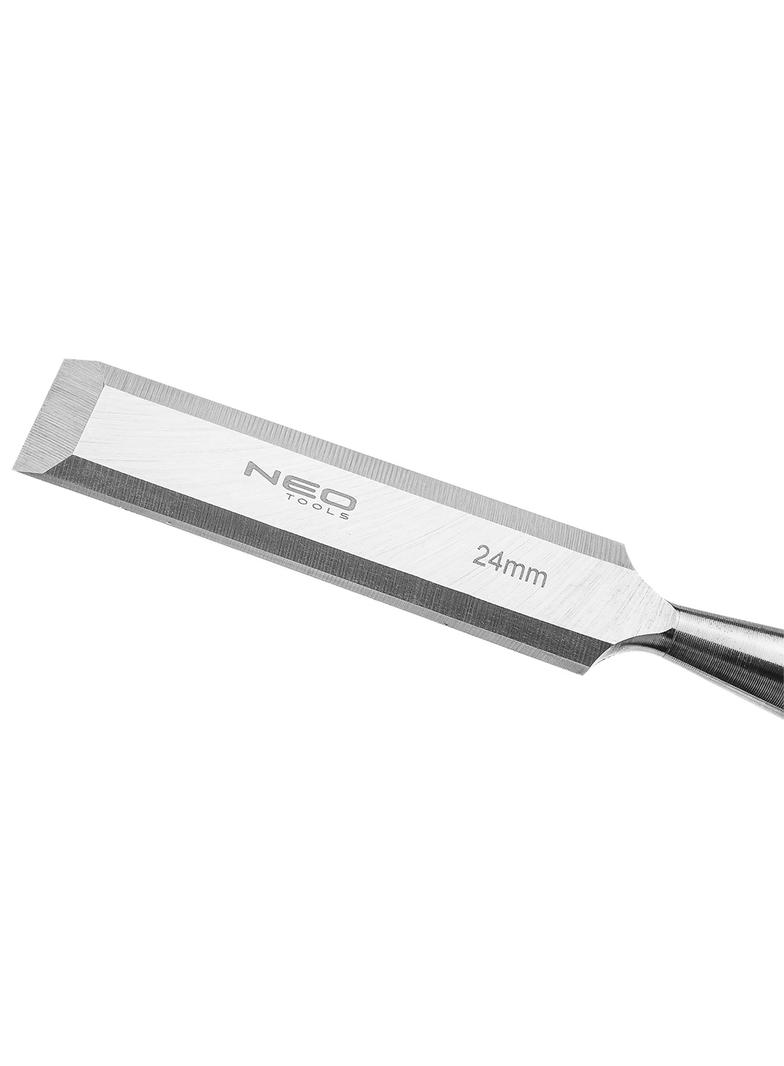 Dłuta 6, 12, 18, 24 mm, zestaw 4 szt. Uchwyt drewniany