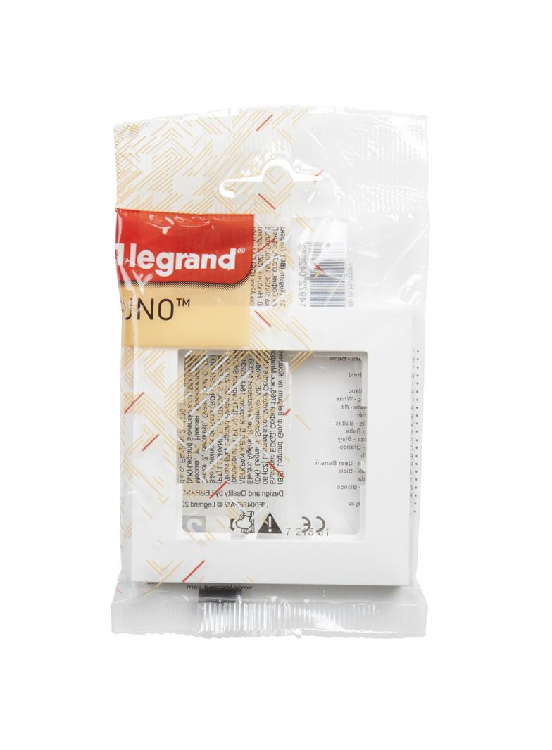 SUNO - Ramka - 1x, Biały, Legrand