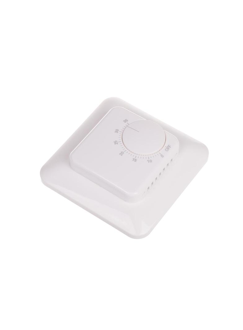 REGULATOR TEMPERATURY Z SONDĄ W KMPL. ZAKRES REGULACJI TEMP.: 5÷35°C, STYK: 1P, I=16A, MONTAŻ NA ŚCI