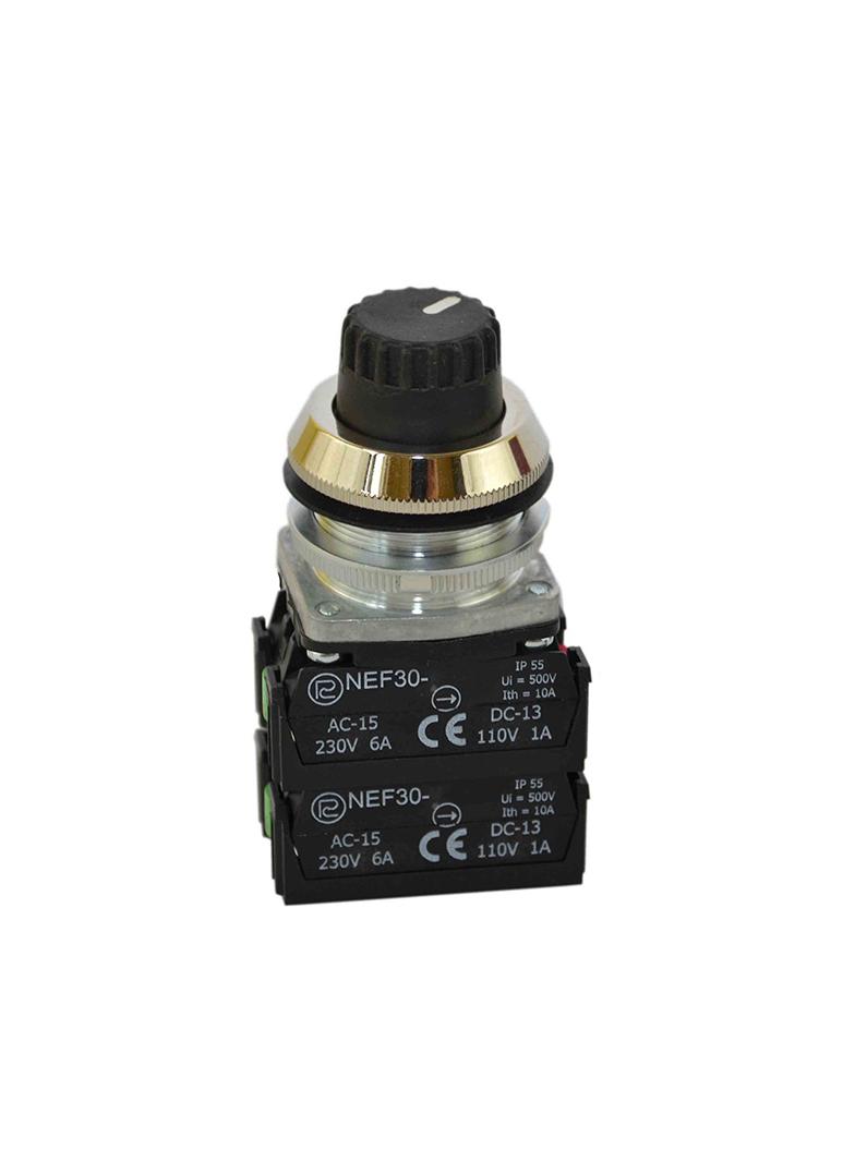 Przycisk NEF30-WR2X2Y czarny