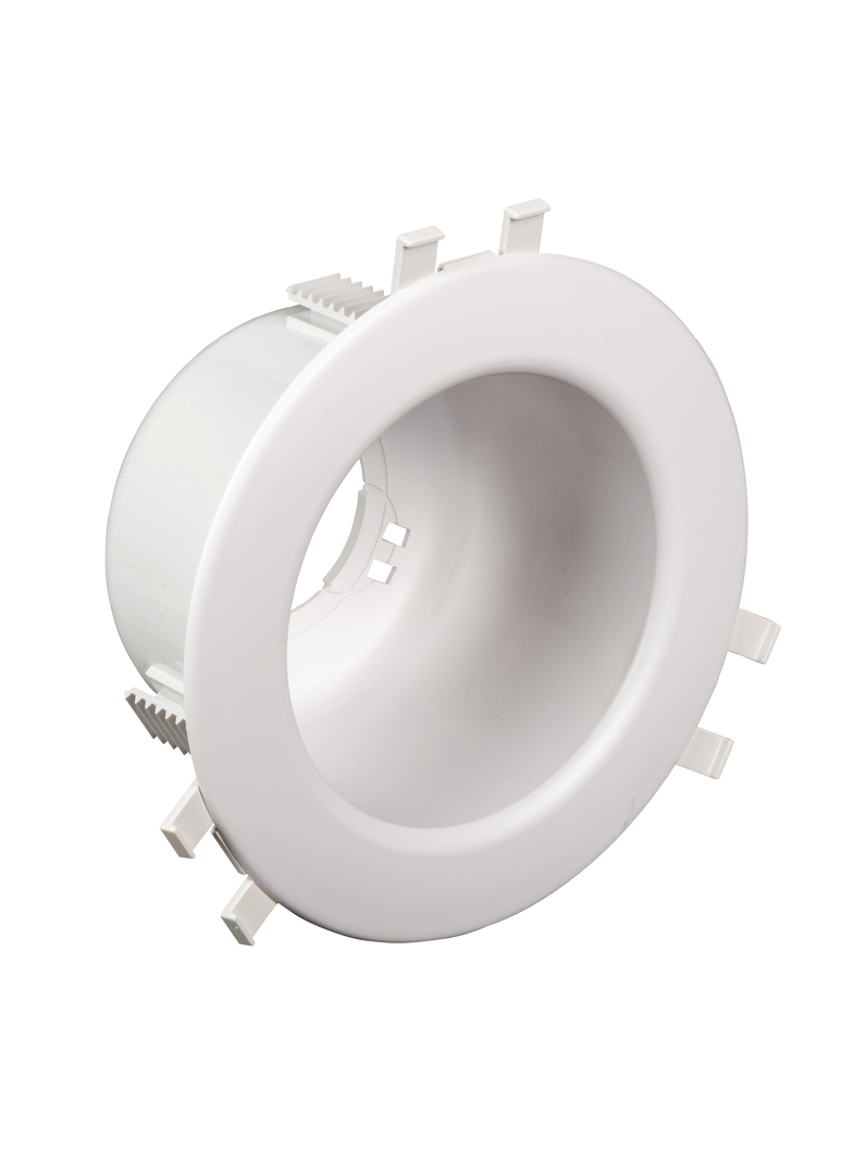 Optiline 45 ramka sufitowa do rurki zasilającej biel polarna