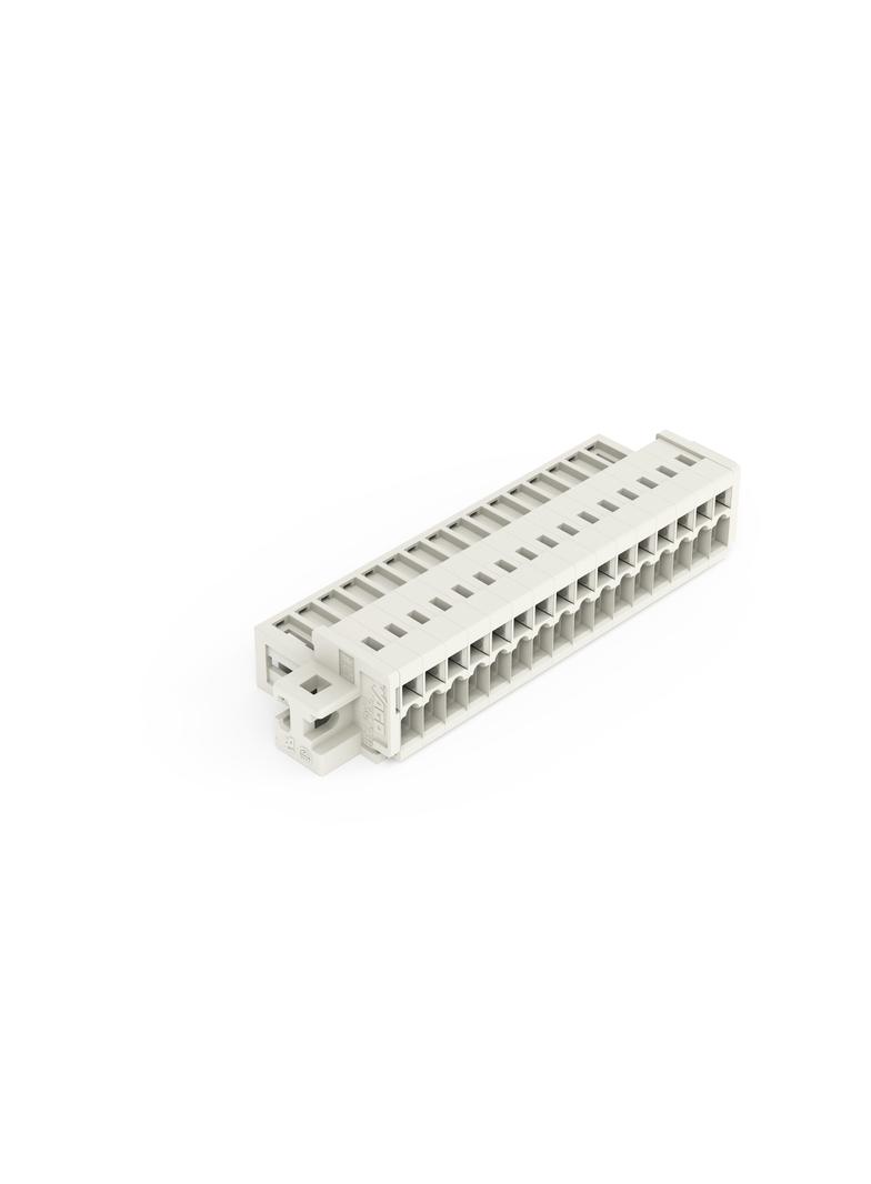 MCS-MINI Classic wtyk 16-bieg. j-szary raster 3,5 mm /25szt./ WAGO