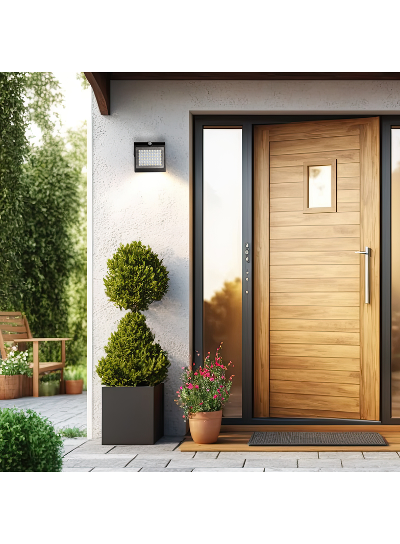 Lampka Solarna Butterfly Czarna 3,2W