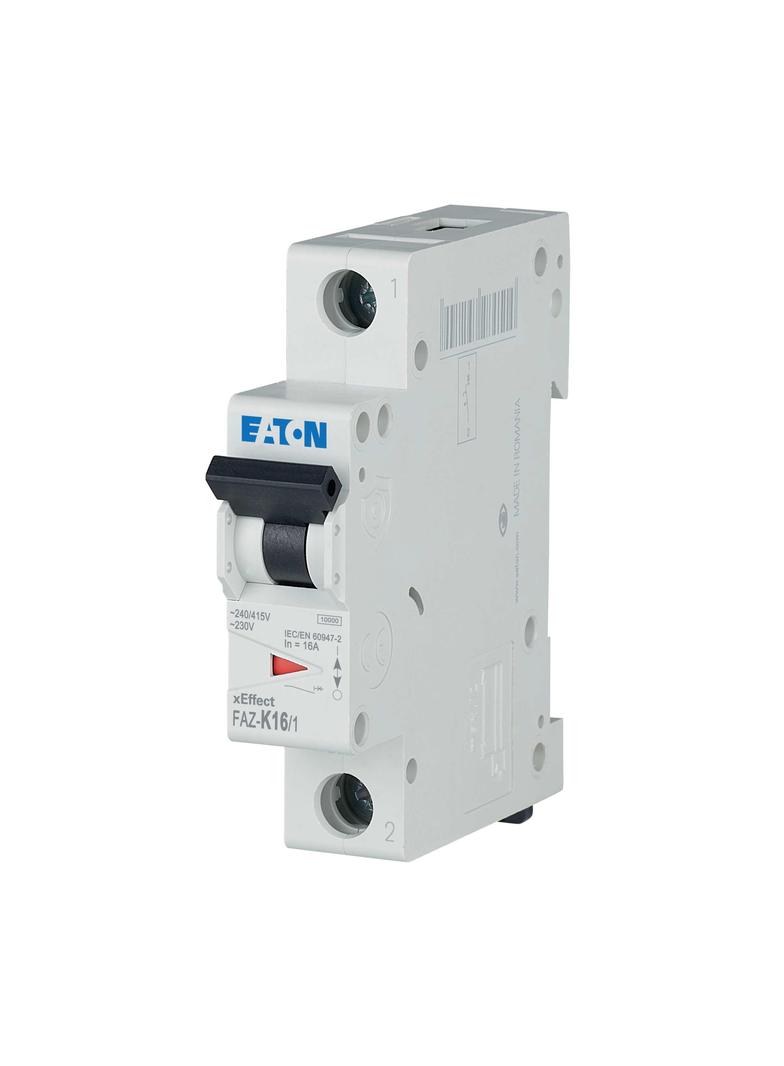 FAZ-K16/1 Wyłącznik nadprądowy 10kA K16A 1P 278599 EATON