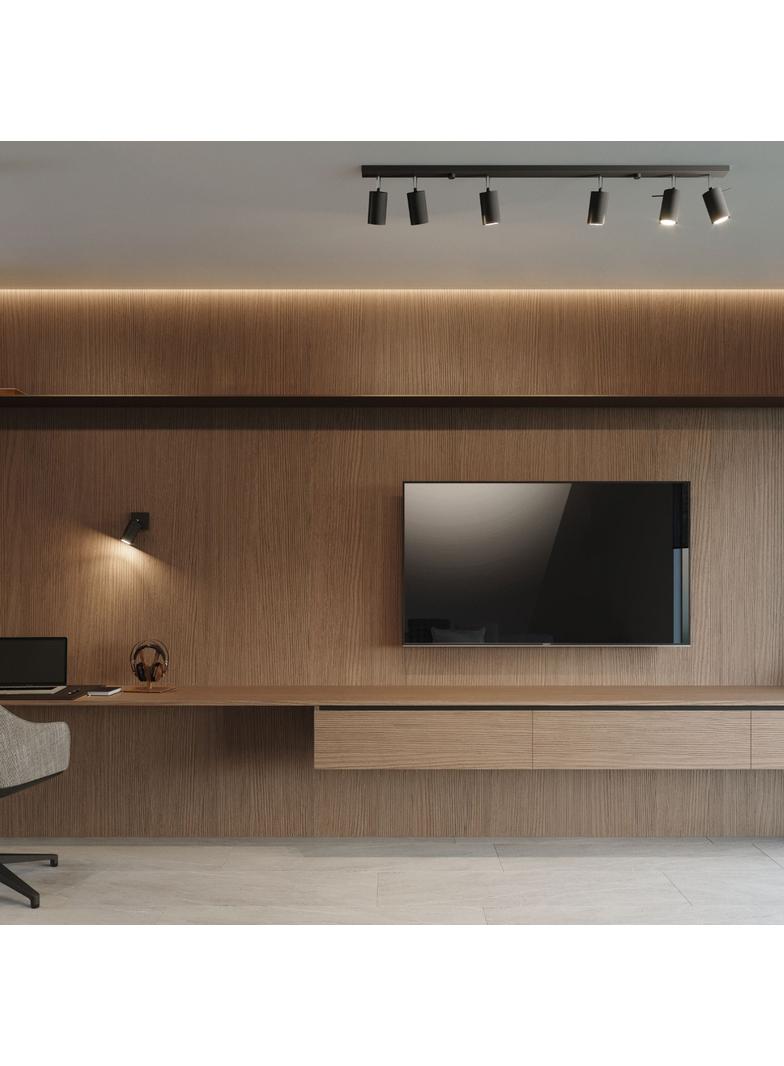 Sollux Plafon RING 3L czarny SL.0093