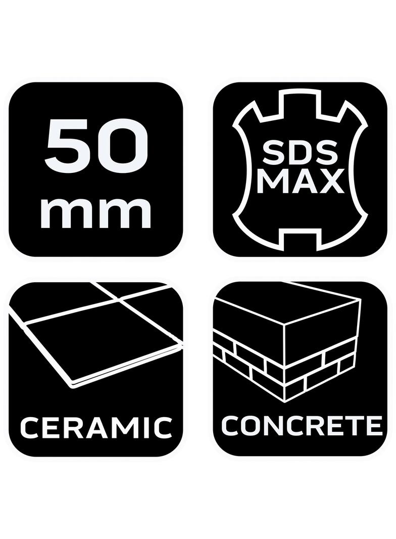 Dłuto SDS Max 50x400mm 25 st, GRAPHITE 57H550 GTX 57-550 GTX Poland