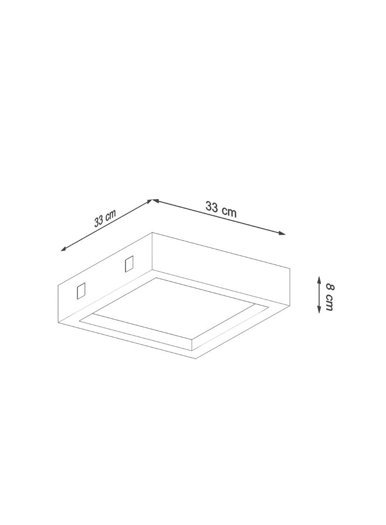Plafon RIZA beton