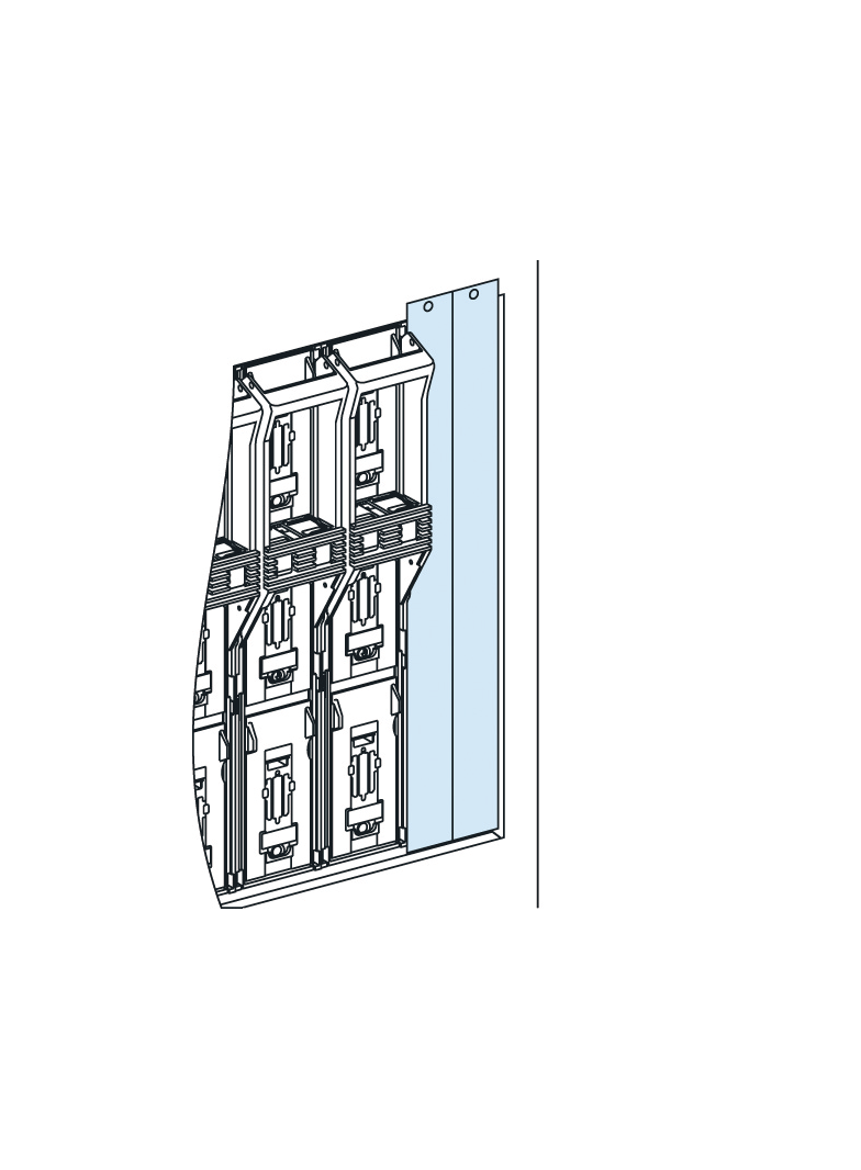 Rozdzielnice PrismaSet, zaślepka w miejsce rozłącznika ISFL630