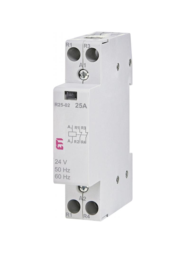Stycznik modułowy 25A 2R 1M 2P R 25-02 24V 002463505 ETI