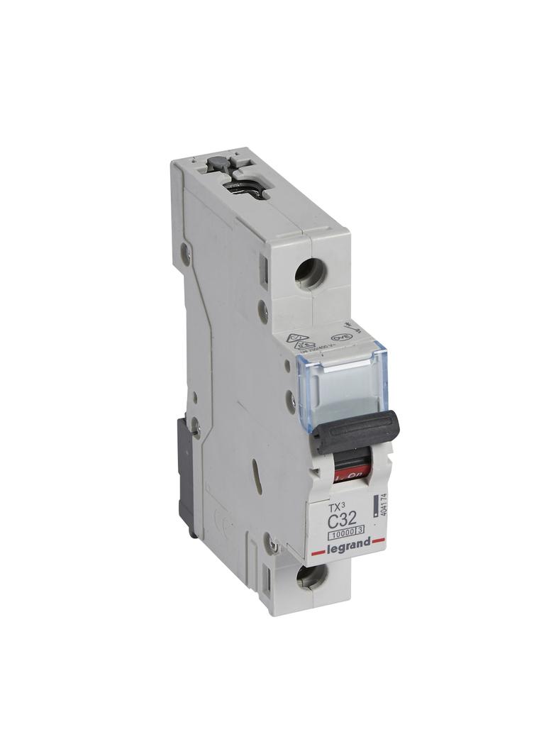 WYŁĄCZNIK NADPRĄDOWY S 311 1P C 32A 10000A SERII TX3, Legrand