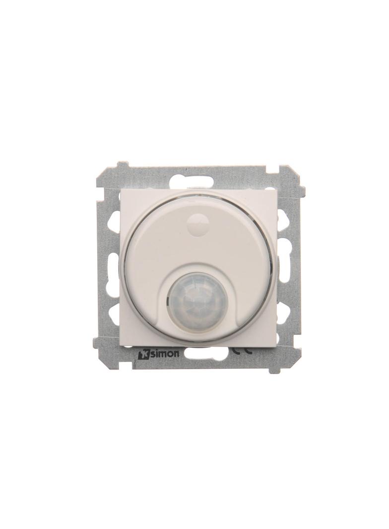 Simon 54 Łącznik z czujnikiem ruchu z przekaźnikiem z zabezpieczeniem 8(2)A 230V biały *Wymagana ins