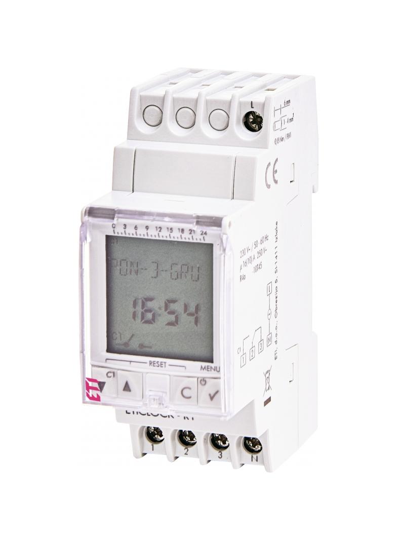 Cyfrowy programator czasowy jednokanałowy CLOCK-R1 002472053 ETI