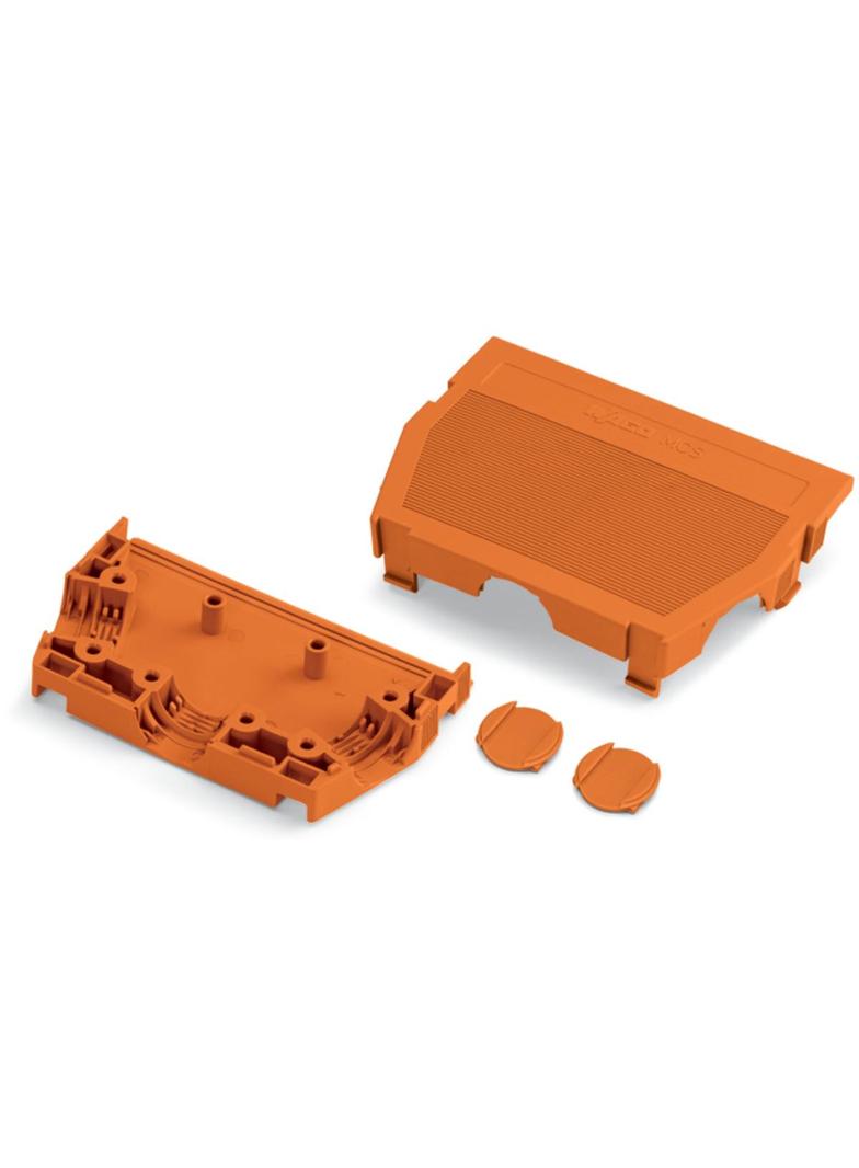 obudowa zabezpieczająca przewody 16-bieg. pomarańczowa raster 5,08 mm