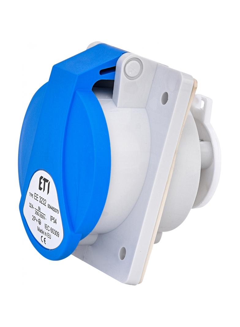 32A 230V 2P+PE Gniazdo tablicowe IP54 EE 3232 004482079 ETI